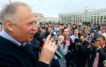 Видеофакт: яркие моменты акции «За мирную Беларусь!»
