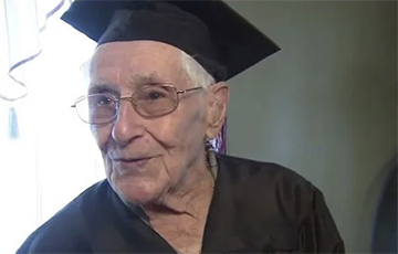 Амерыканец скончыў сярэднюю школу ў 97 гадоў