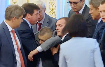 Самлелы падчас сустрэчы Парашэнкі і Лукашэнка міністр падаў у адстаўку