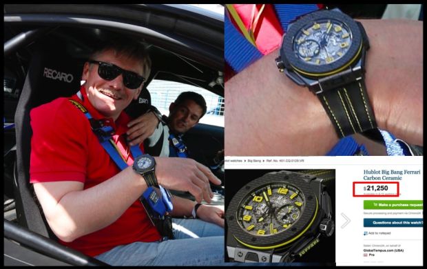 Putin s spokesman collects costly watches Belarusian News