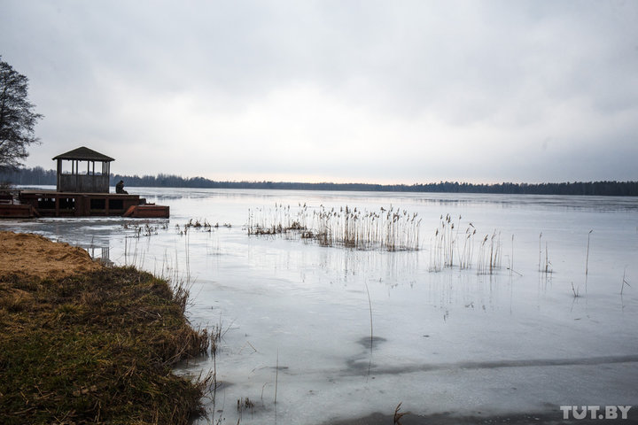 Лошанское водохранилище карта